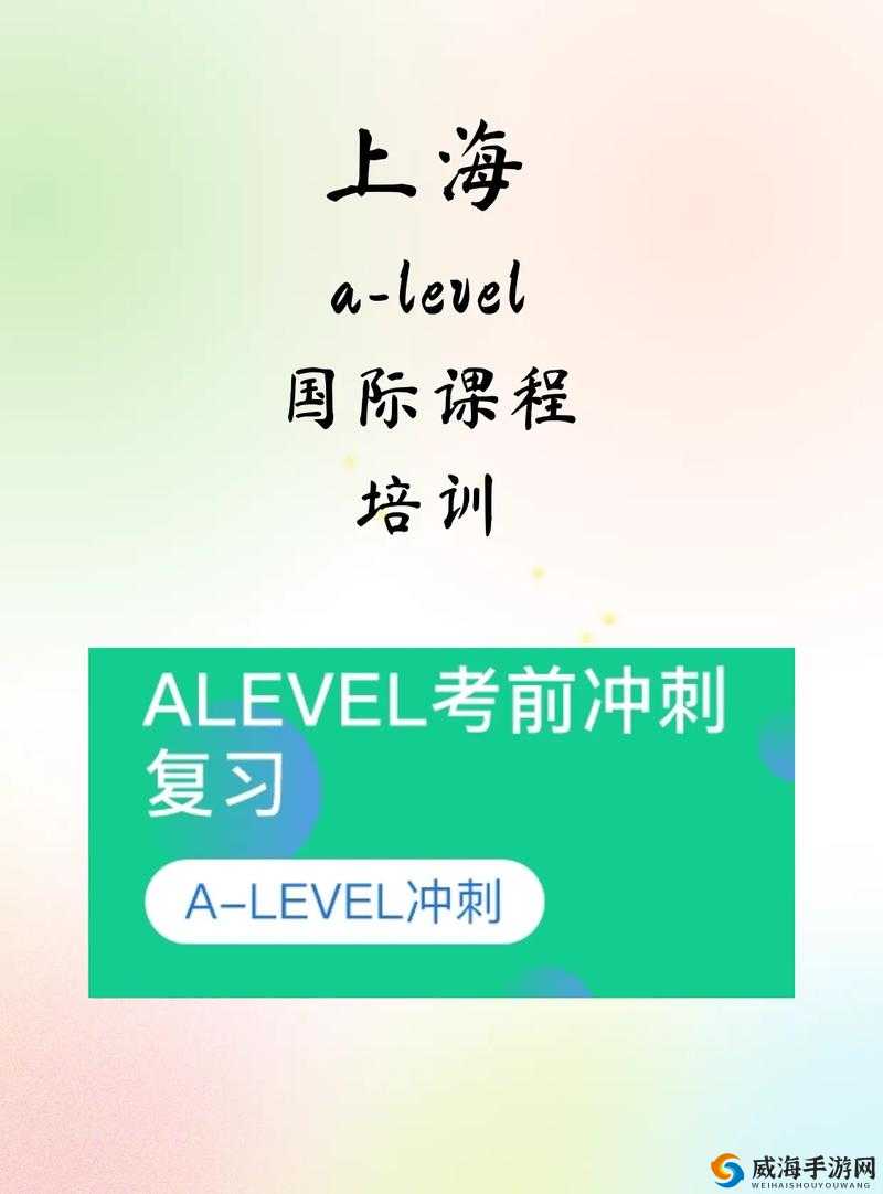 Alevel 培训：开启国际教育卓越之旅的成功之门