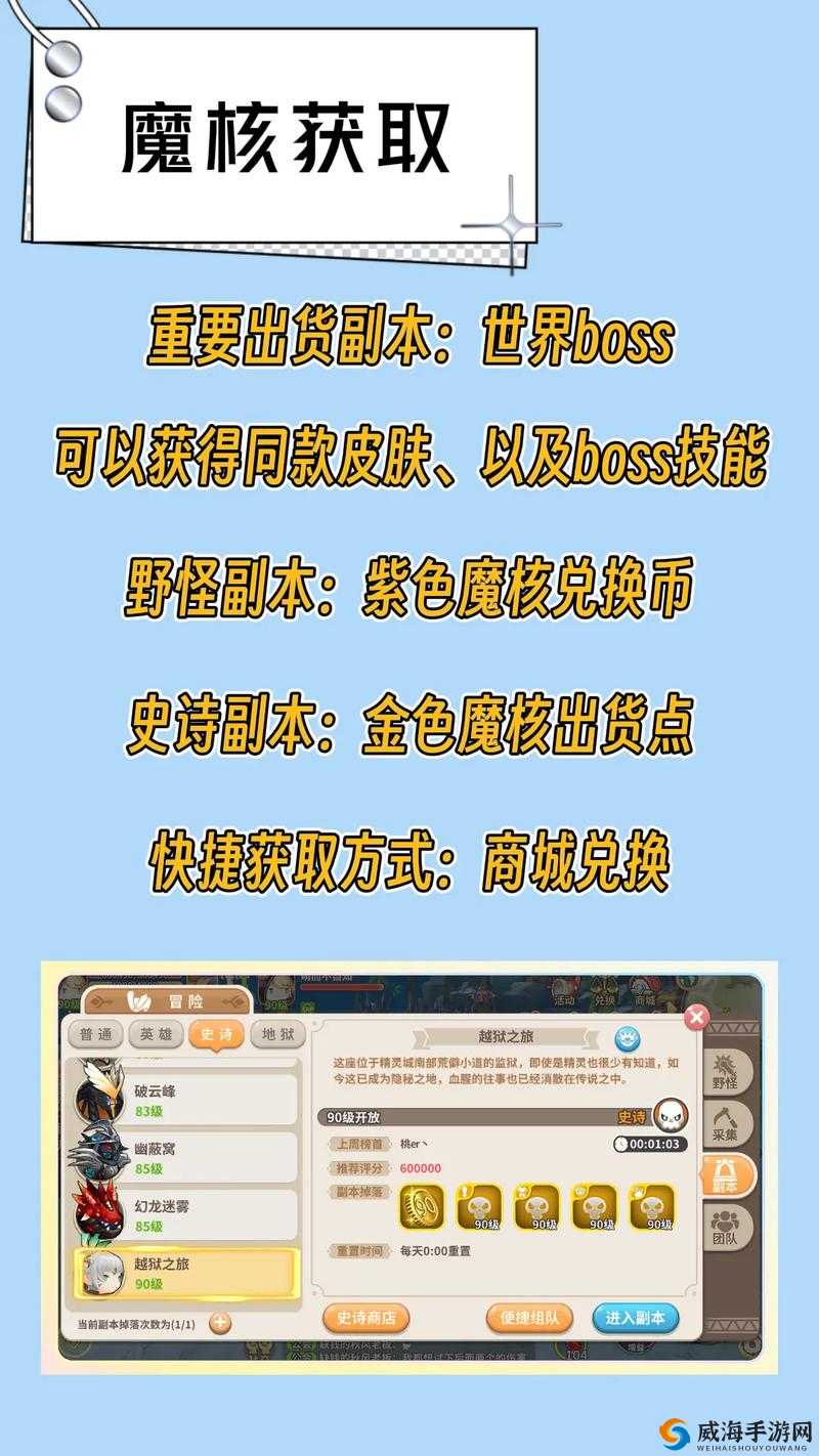 探索光明勇士世界，揭秘魔核获取与悬赏任务完成策略