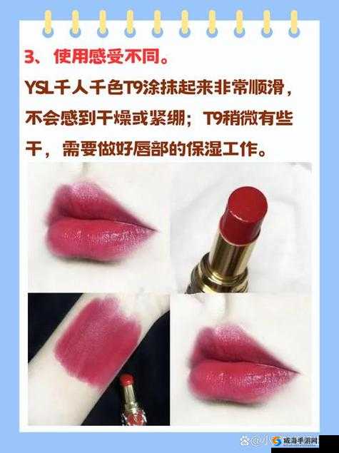 YSL 千人千色 T9T9T9 最新：时尚唇色新潮流