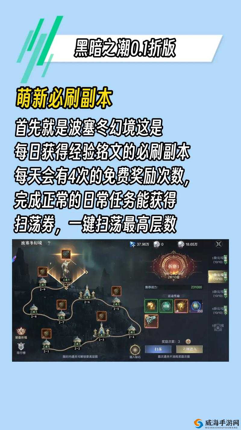 黑暗之潮契约游侠必备属性有哪些