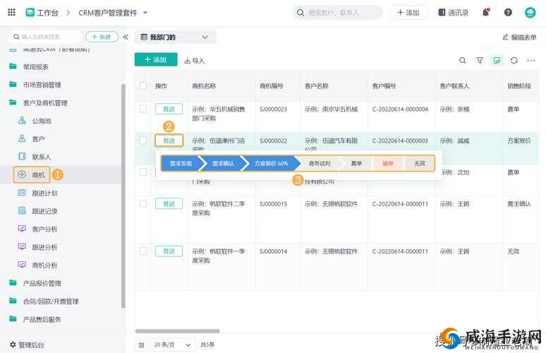 成免费 CRM 是干嘛的：功能解析