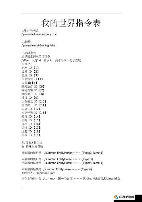 我的世界虚无世界 2 中设置死亡不掉落指令的奇妙探索与解析