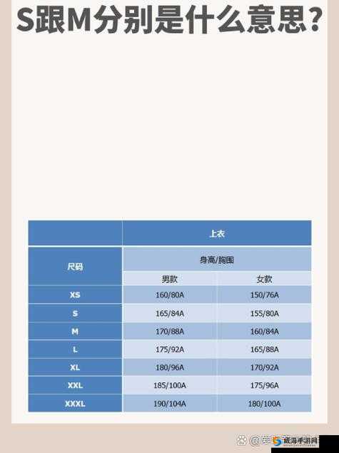 欧洲 S 码尺寸范围与亚洲 M 码尺寸范围之比较分析及相关探讨