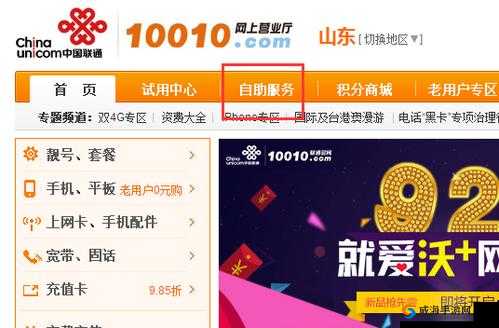 www.10010.com 畅享便捷通信服务的优质平台