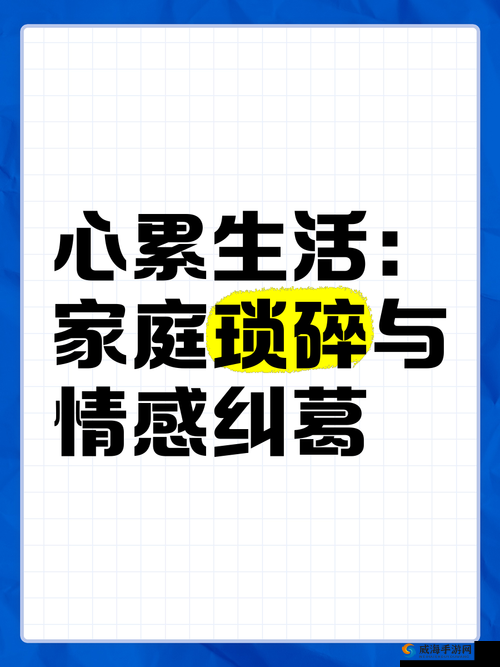 家庭の事情：关于家庭生活的点点滴滴与情感纠葛