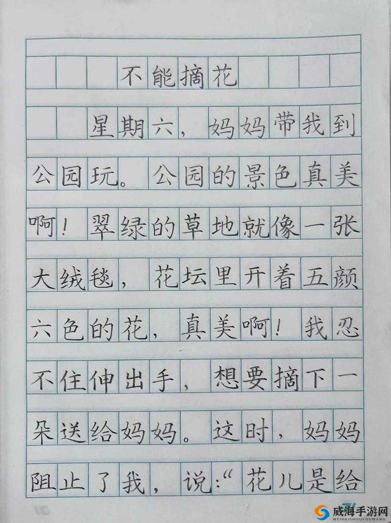 破除摘花系列：守护自然之美，拒绝摘花行为