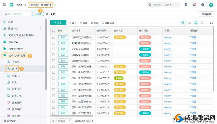 成免费的 crmzh3cc 特色：打造专属的客户关系管理平台