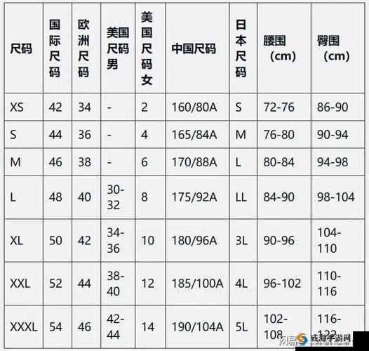 欧洲尺码、日本尺码美国专线，满足你的全球购物需求