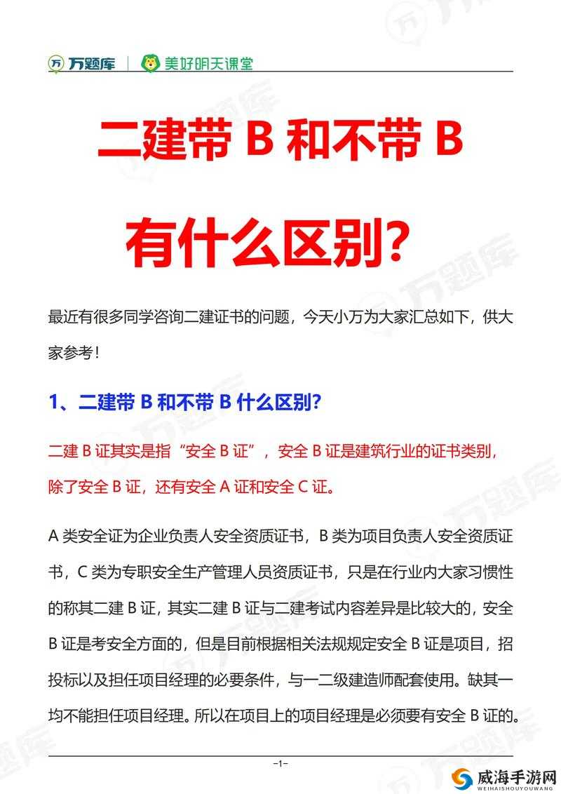 B 和 B 为什么不一样之独特探究