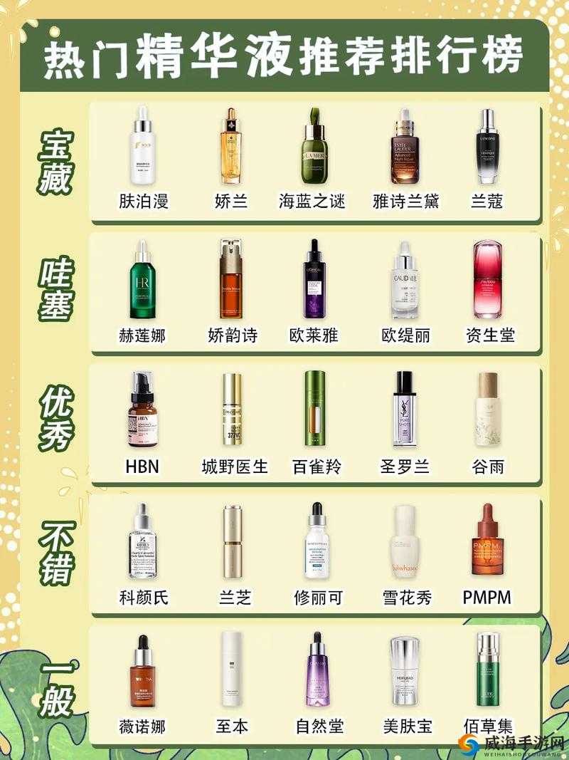 如何正确选择适合自己的一区二区三区精华液：一区二区三区精华液的分类和特点