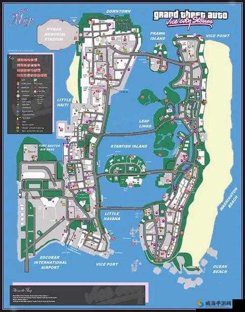 GTA6概念地图：繁华都市中的罪恶与冒险