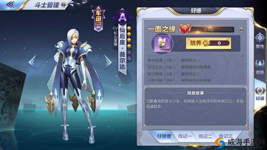 圣斗士星矢深度解析，仙后座薇尔达高效阵容搭配全攻略