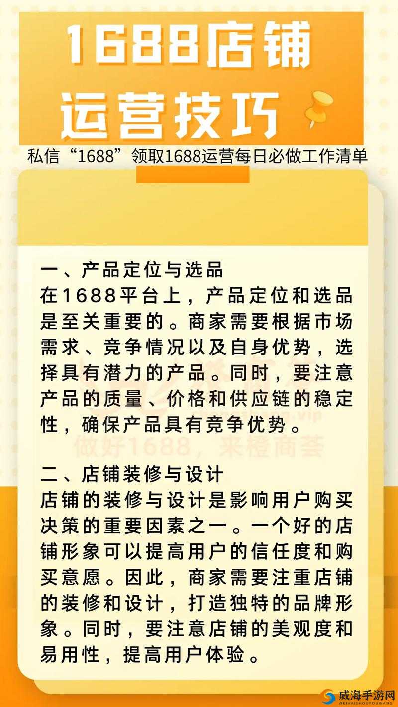 成品网站 1688 入门网：轻松掌握网络营销技巧